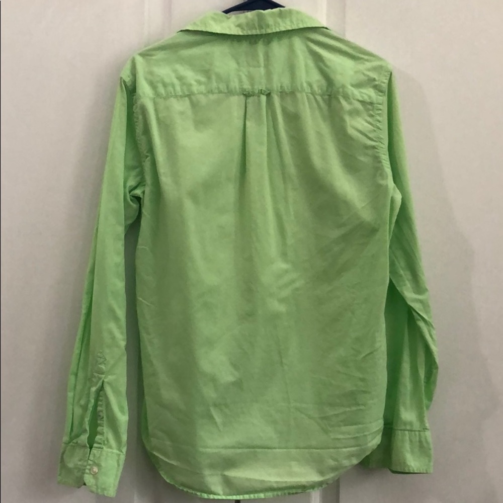 American Eagle Prep Fit Button Down Xs - image 3